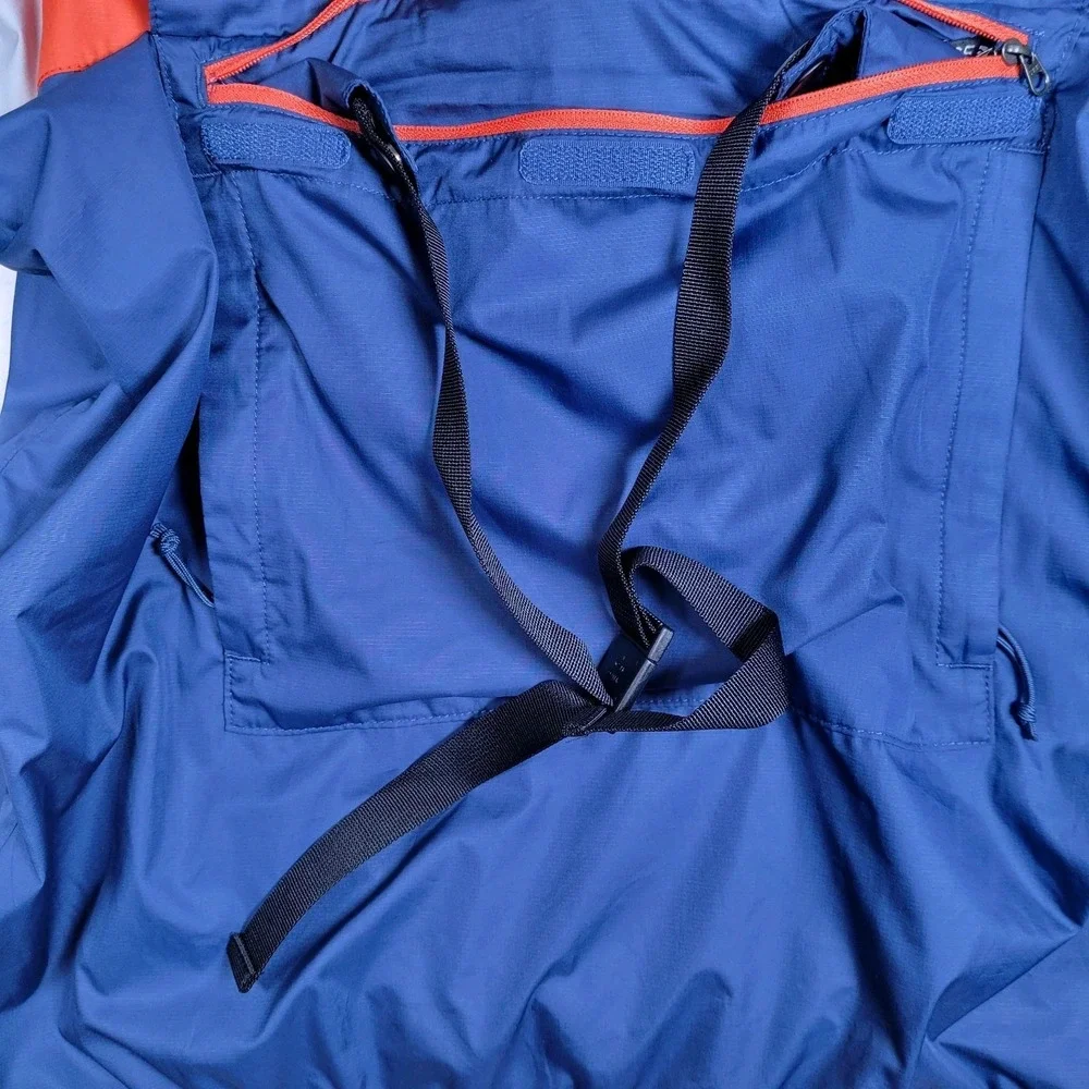 The North Face Fanorak Windwall Packable Windbreaker Jacket Color Block Men's S